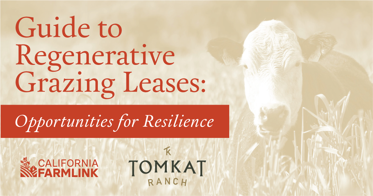 Guide to Regenerative Grazing Leases: Opportunities for Resilience.
